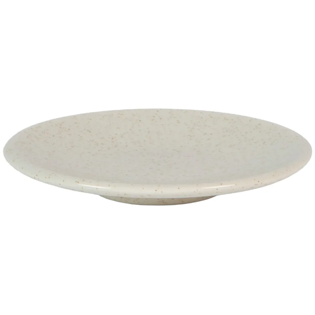 ESSENTIALS COLLECTION Assiette coupe plate stone grès renforcé Ø 12 cm Twist Hot