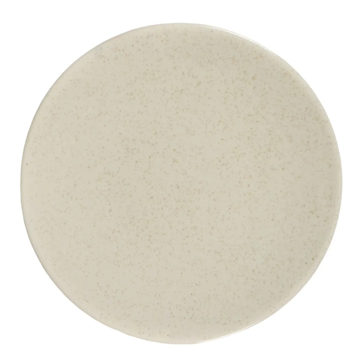 Assiette coupe plate stone grès renforcé Ø 20 cm Twist - ESSENTIALS COLLECTION New