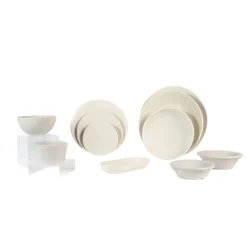 ESSENTIALS COLLECTION Assiette coupe plate stone grès renforcé Ø 16 cm Twist Sale