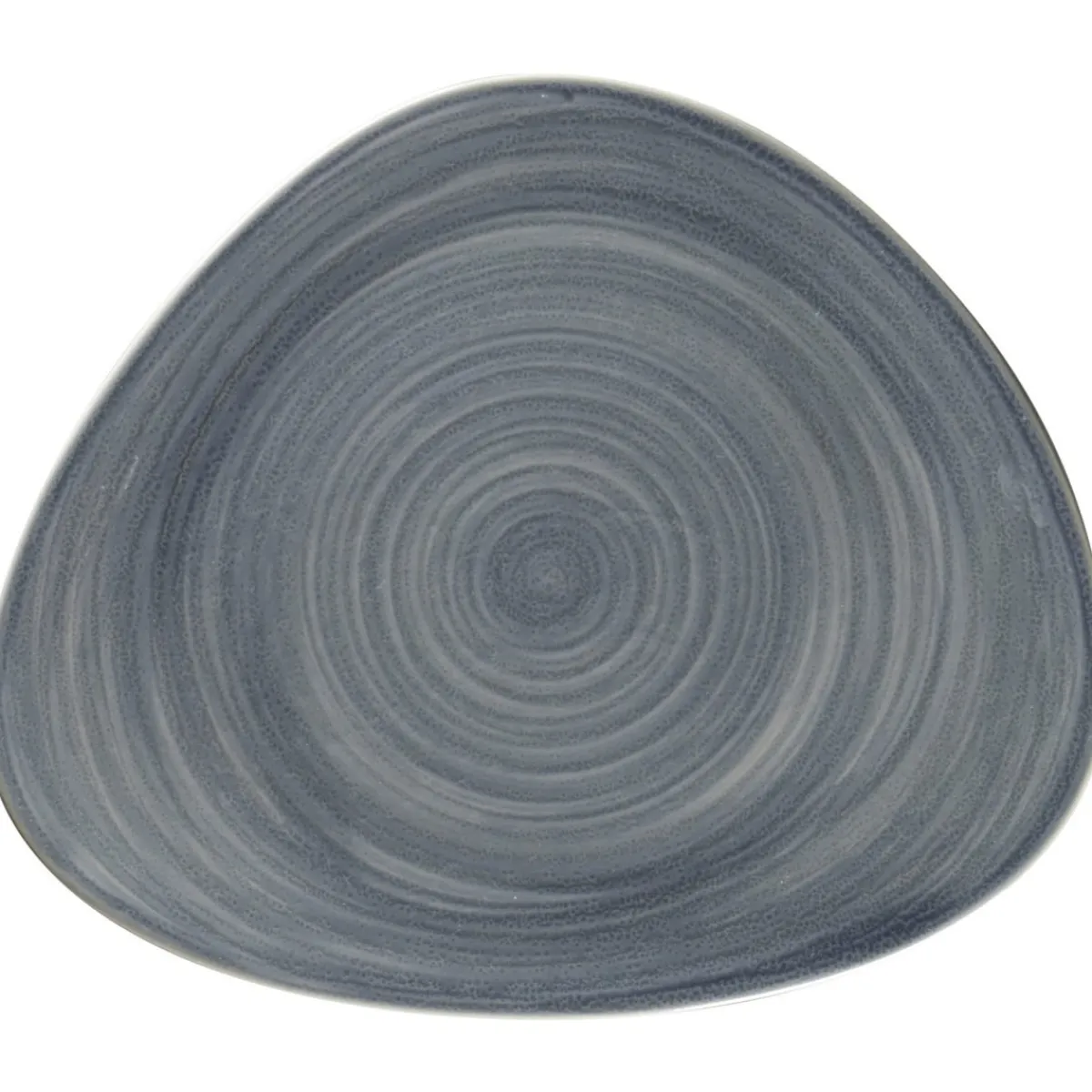 RAK Assiette coupe plate triangulaire Jade porcelaine vitrifiée 31,4x26,6 cm stone Spot Sale