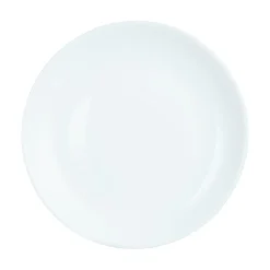 ARCOROC Assiette coupe rond blanc verre opal Ø 16 cm Evolutions