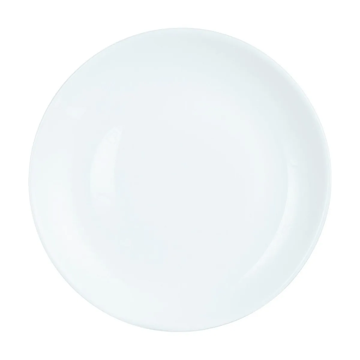 ARCOROC Assiette coupe rond blanc verre opal Ø 16 cm Evolutions