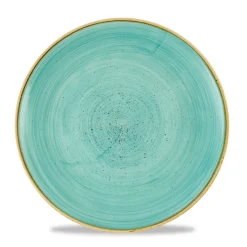 CHURCHILL Assiette coupe rond Mint porcelaine vitrifiée Ø 26 cm Stonecast Mint Clearance