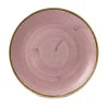 CHURCHILL Assiette coupe rond Petal Pink porcelaine vitrifiée Ø 26 cm Stonecast Petal Best