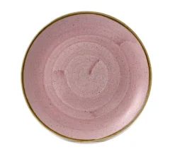 CHURCHILL Assiette coupe rond Petal Pink porcelaine vitrifiée Ø 26 cm Stonecast Petal Best
