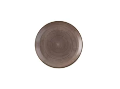 Assiette coupe rond Raw Brown porcelaine vitrifiée Ø 28,8 cm Stonecast Raw - CHURCHILL Hot