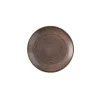 Assiette coupe rond Raw Brown porcelaine vitrifiée Ø 16,5 cm Stonecast Raw - CHURCHILL Best