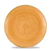 CHURCHILL Assiette coupe rond Tangerine porcelaine vitrifiée Ø 21,7 cm Stonecast Tangerine Clearance