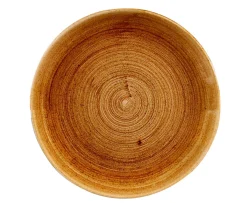 CHURCHILL Assiette coupe rond Vintage Copper porcelaine vitrifiée Ø 26 cm Stonecast Patina Hot