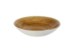 Assiette coupe rond Vintage Copper porcelaine vitrifiée Ø 32,4 cm Stonecast Patina - CHURCHILL Outlet