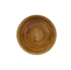 Assiette coupe rond Vintage Copper porcelaine vitrifiée Ø 32,4 cm Stonecast Patina - CHURCHILL Outlet