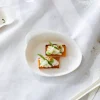 Assiette creuse blanc 11,5x8,5x2,5 mm 4,5 cl Eko - COOKPLAY