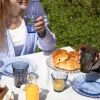 DURALEX Assiette creuse bleu marine verre trempé Ø 23 cm Picardie