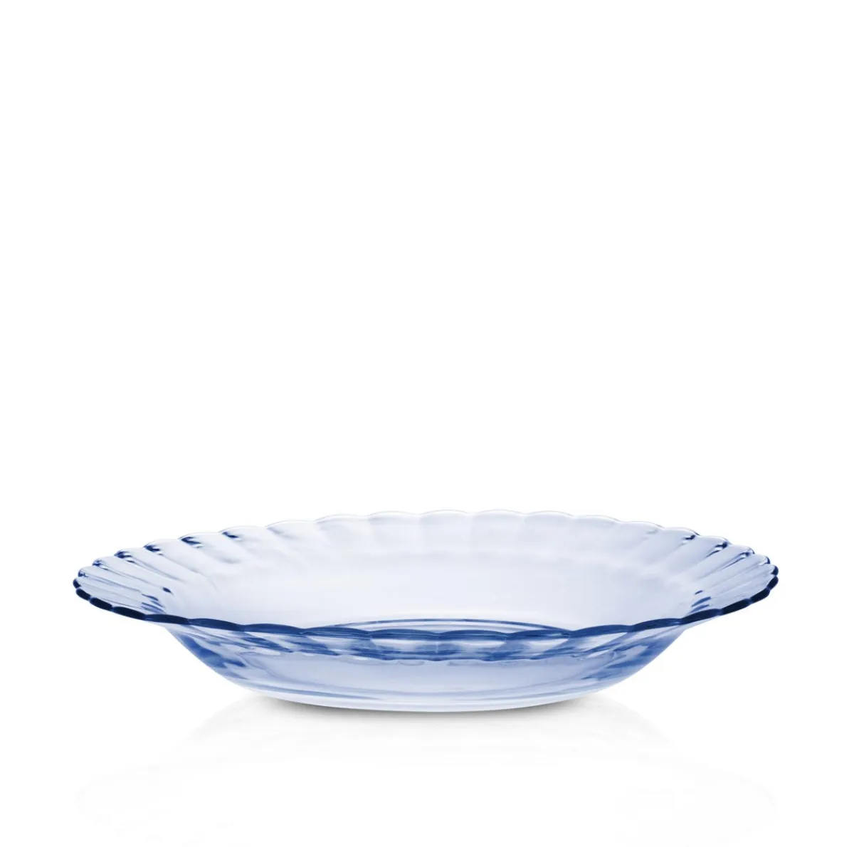 DURALEX Assiette creuse bleu marine verre trempé Ø 23 cm Picardie