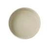 APS Assiette creuse bord droit rond beige porcelaine Ø 23 cm The Grid Outlet