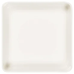 RAK Assiette creuse carré blanc porcelaine 24x24 cm Fractal Discount