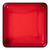 RAK Assiette creuse carré rouge porcelaine 16x16 cm Fractal Best
