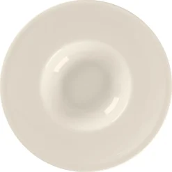 Assiette creuse gourmet rond blanc porcelaine bone china Ø 29,2 cm Bravura - RAK Online