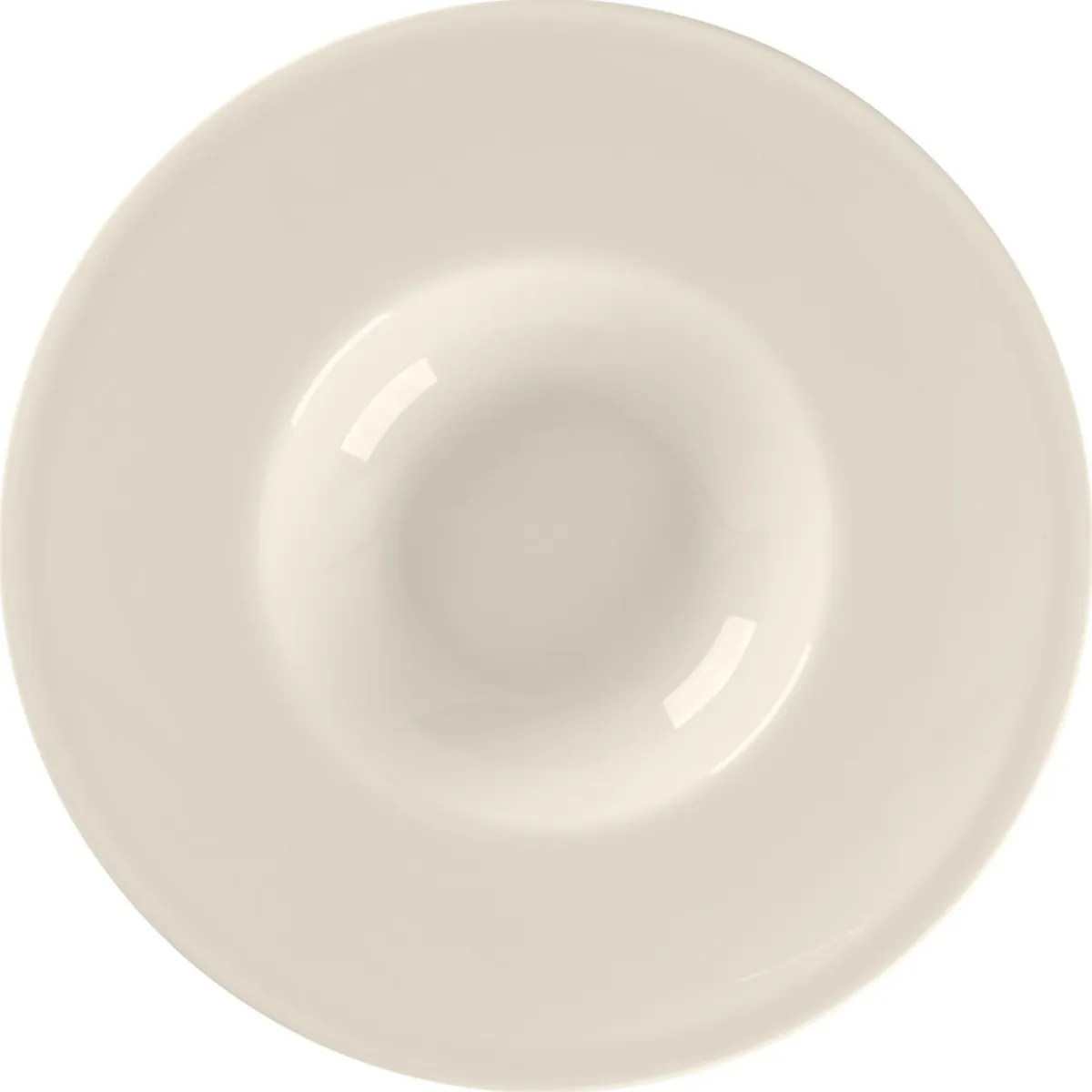 Assiette creuse gourmet rond blanc porcelaine bone china Ø 29,2 cm Bravura - RAK Online