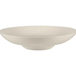 Assiette creuse gourmet rond blanc porcelaine bone china Ø 26,2 cm Spectra - RAK Outlet