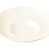 Assiette creuse gourmet rond ivoire porcelaine vitrifiée Ø 29 cm Fine Dine - RAK Clearance