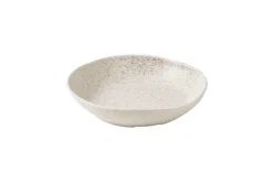 CHURCHILL Assiette creuse organique barley white porcelaine vitrifiée 25 cm Stonecast Natural Best