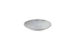 Assiette creuse organique gris porcelaine vitrifiée Ø 28 cm Harvest Flux - DUDSON Online
