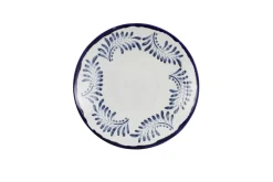Assiette creuse organique Ink porcelaine vitrifiée Ø 28 cm Harvest Mediterranean - DUDSON Online