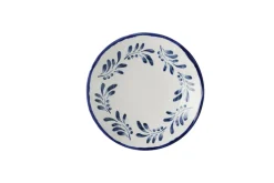 DUDSON Assiette creuse organique Ink porcelaine vitrifiée Ø 21 cm Harvest Mediterranean Online