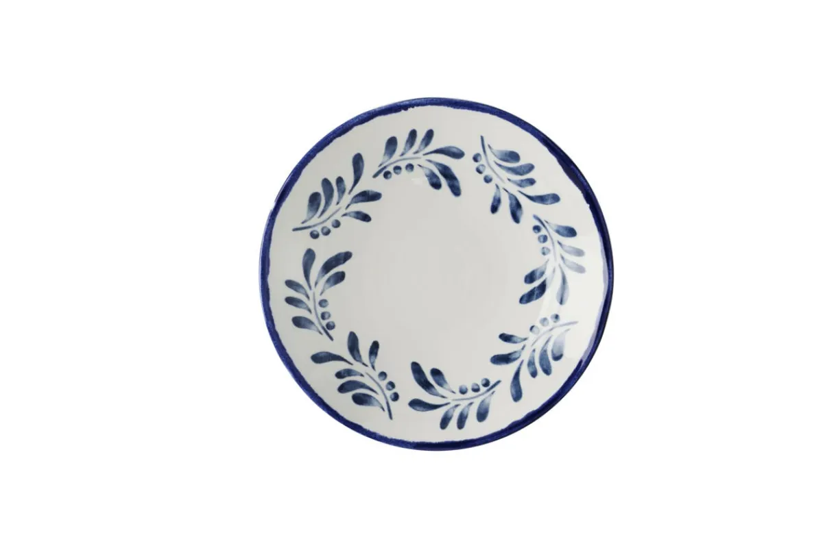 DUDSON Assiette creuse organique Ink porcelaine vitrifiée Ø 21 cm Harvest Mediterranean Online