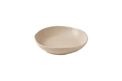 CHURCHILL Assiette creuse organique Nutmeg Cream porcelaine vitrifiée Ø 21,5 cm 21,5 cm Stonecast Natural Outlet