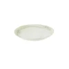 Assiette creuse organique vert porcelaine vitrifiée Ø 28 cm Finca Flint - DUDSON Online