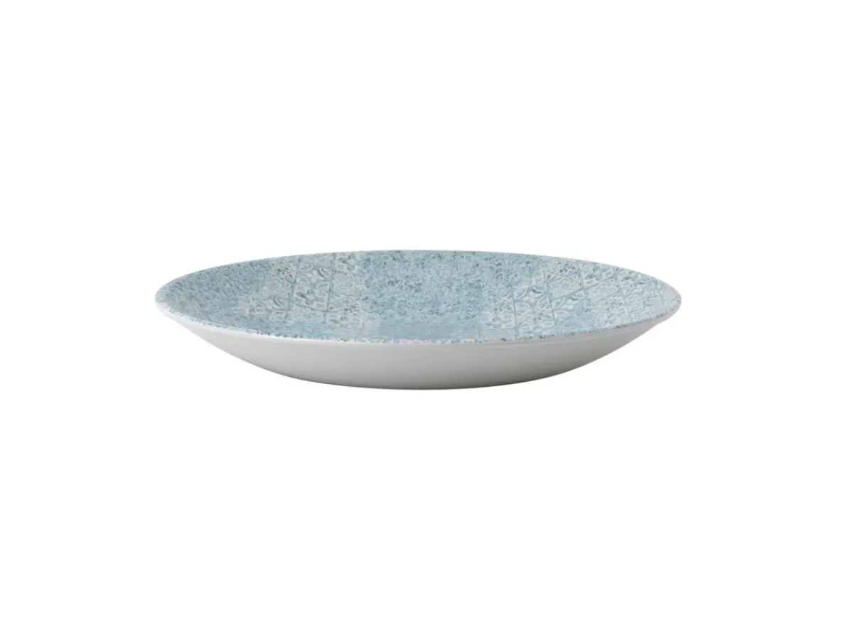 Assiette creuse rond Aquamarine porcelaine vitrifiée Ø 25,5 cm Vintage Prints Aquamarine - CHURCHILL Hot