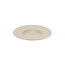 DEGRENNE Assiette creuse rond beige grès émaillé Ø 23 cm Bahia Hot