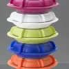 Assiette creuse rond blanc copolyester Ø 23 cm Thermodynamique - SAINT ROMAIN Online