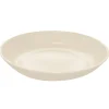 DEGRENNE Assiette creuse rond blanc grès émaillé Ø 25 cm Modulo Nature Best