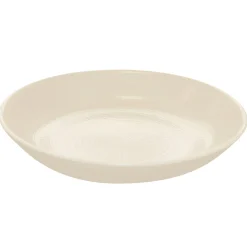 DEGRENNE Assiette creuse rond blanc grès émaillé Ø 25 cm Modulo Nature Best