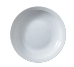 Aucune Assiette creuse rond blanc porcelaine Ø 22 cm Optima Vaisselle New