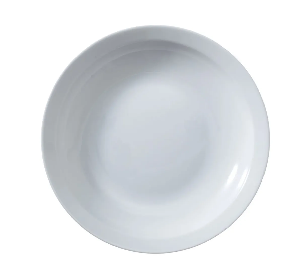 Aucune Assiette creuse rond blanc porcelaine Ø 22 cm Optima Vaisselle New