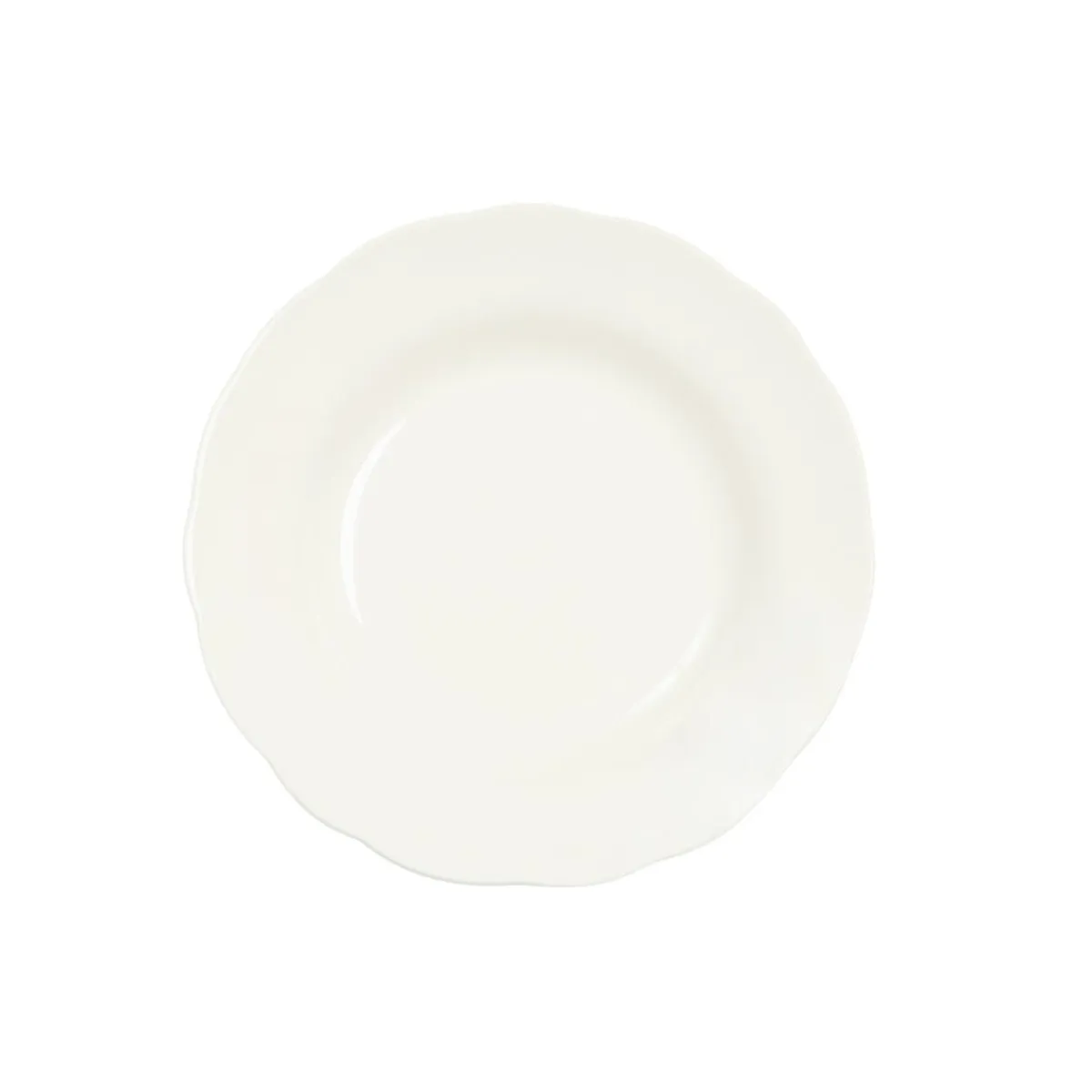 PRO.MUNDI Assiette creuse rond blanc porcelaine Ø 22,9 cm Sérafine Hot