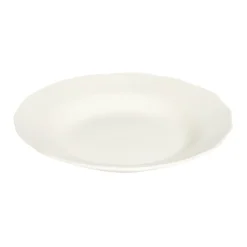 PRO.MUNDI Assiette creuse rond blanc porcelaine Ø 22,9 cm Sérafine Hot