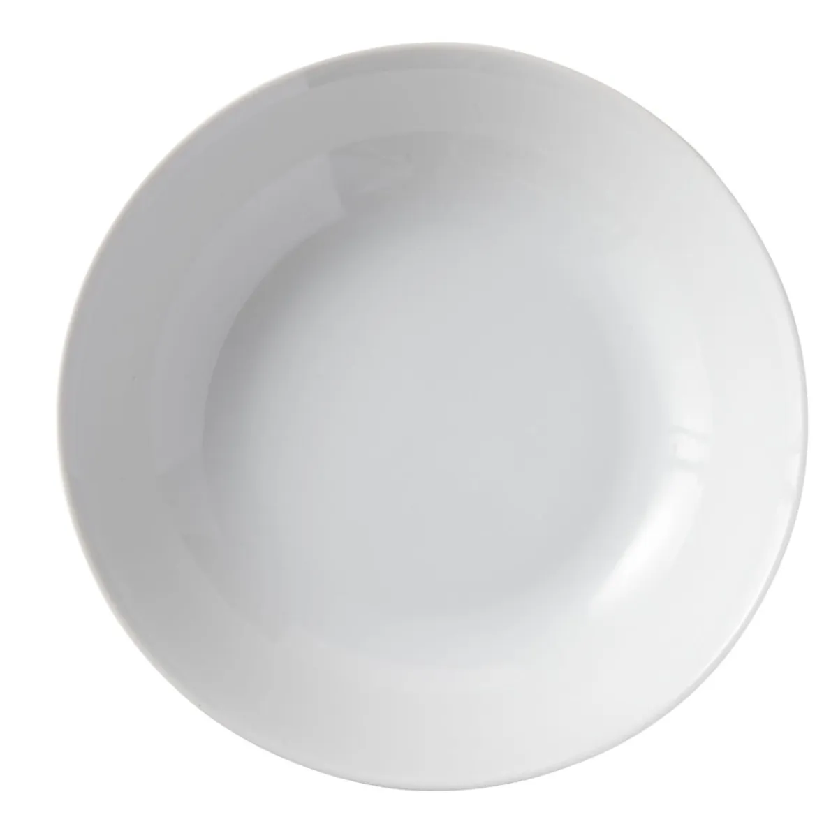 Assiette creuse rond blanc porcelaine Ø 20 cm Bazik - ESSENTIALS COLLECTION Sale