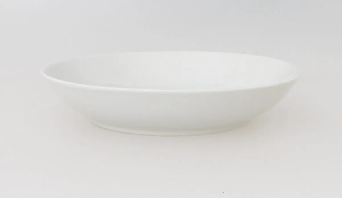 Assiette creuse rond blanc porcelaine Ø 20 cm Bazik - ESSENTIALS COLLECTION Sale