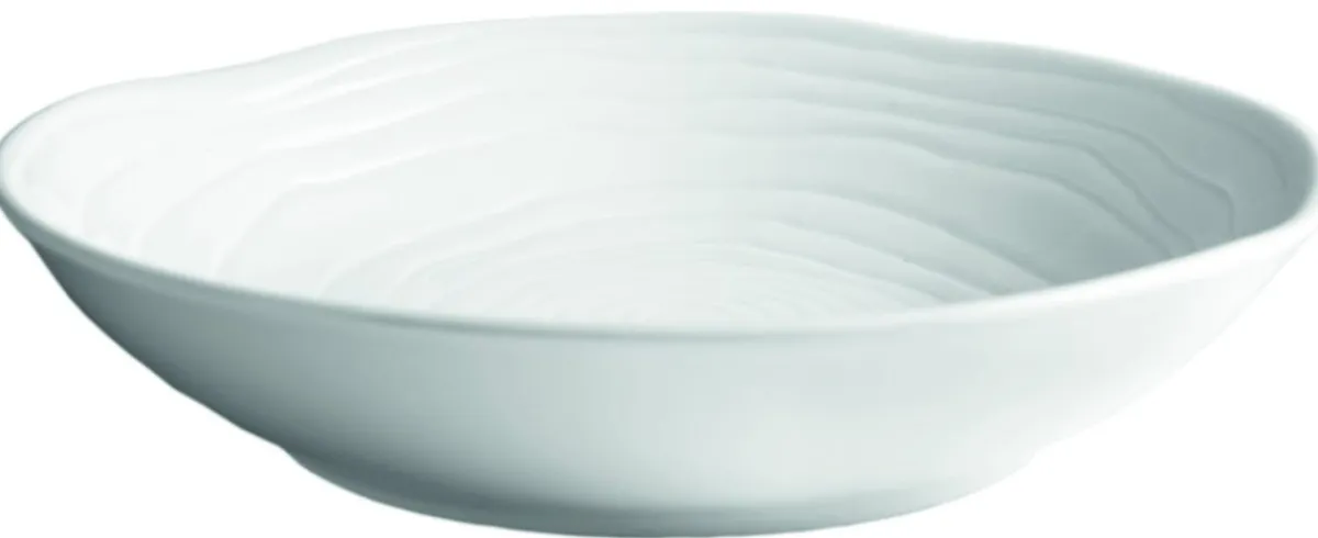 Assiette creuse rond blanc porcelaine culinaire Ø 23 cm Teck - PILLIVUYT New