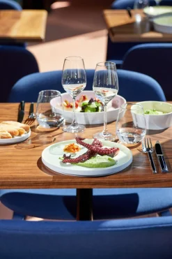 Assiette creuse rond blanc porcelaine Ø 24 cm La Vaisselle De L'econome - DEGRENNE