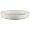 RAK Assiette creuse rond blanc porcelaine vitrifiée Ø 25,8 cm stone Ease Outlet