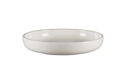 RAK Assiette creuse rond blanc porcelaine vitrifiée Ø 25,8 cm stone Ease Outlet