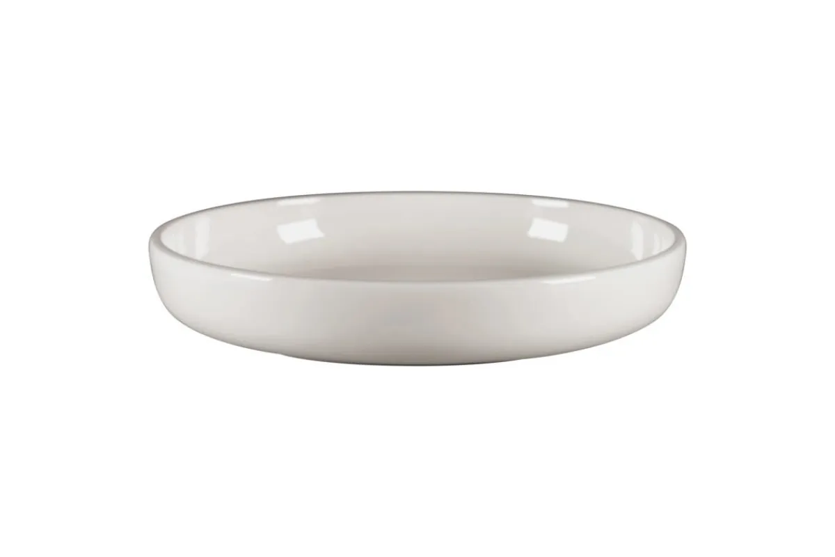 RAK Assiette creuse rond blanc porcelaine vitrifiée Ø 25,8 cm stone Ease Outlet