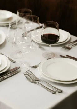 Assiette creuse rond blanc porcelaine Ø 27 cm Silhouette - SERAX Online
