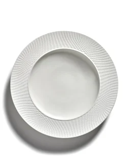 SERAX Assiette creuse rond blanc porcelaine bone china Ø 28 cm Nido